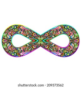 Infinity Psychedelic Symbol