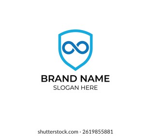 infinity shield, Secure shield , Secure infinity  logo  