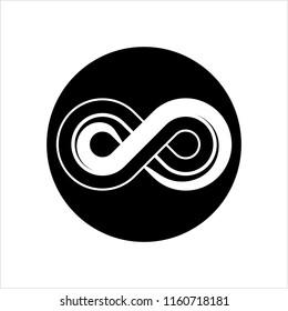 Infinity Sign Design Vector Art Illustration