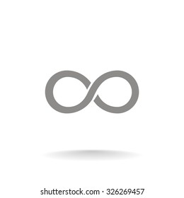 infinity sign icon