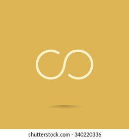 infinity sign icon