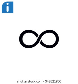 infinity sign icon