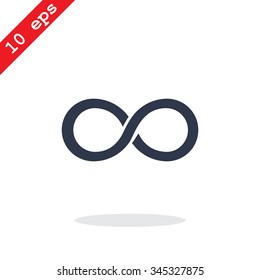 infinity sign icon