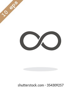 infinity sign icon