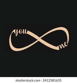 Infinity Sign Laser Cut Vector Illustrator  Design