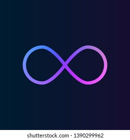 Infinity sign nolan icon. Simple thin line, outline vector of web icons for UI and UX, website or mobile application