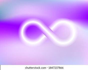 Infinity Sign Stock Vector Background