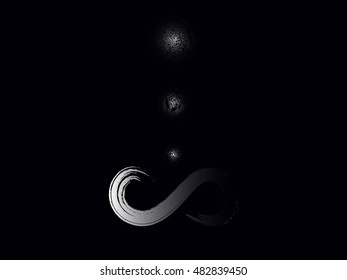 Infinity sign vector