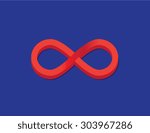 infinity sign vector icon illustration
