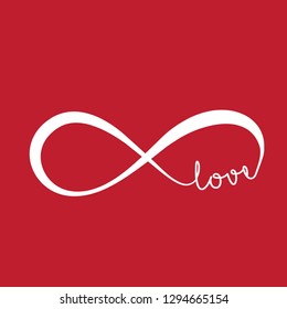 infinity sign, vector illustration