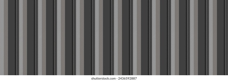 Unendliche Streifenlinien Hintergrund, sanfte vertikale Stoffmuster. Ethnische nahtlose Vektor-Textur Textilien in grau und pastellfarben.