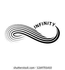 infinity stylized word and symbol