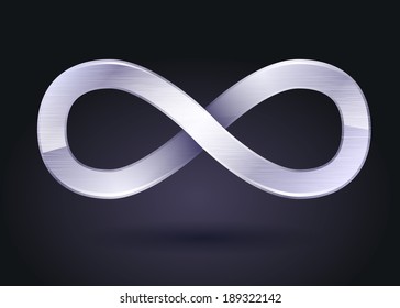 Infinity symbol.