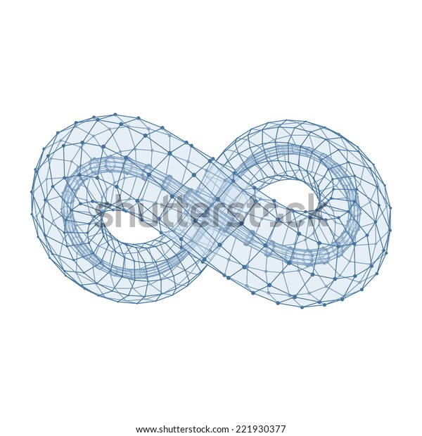 Infinity Symbol Can Be Used Design Stock Vector (Royalty Free) 221930377