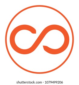 infinity symbol icon