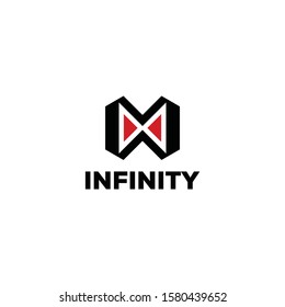 infinity symbol for icon logo app