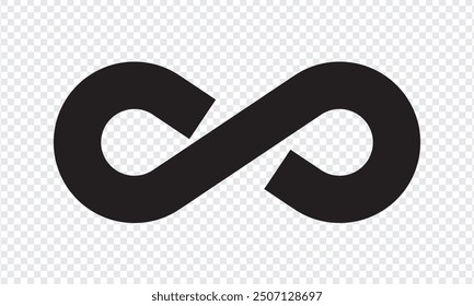 Infinity  symbol icon. vector illustration.