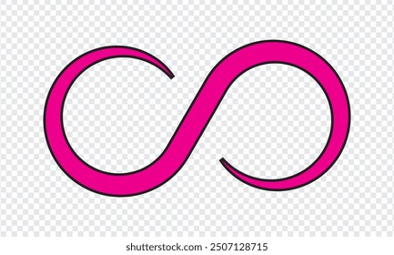 Infinity  symbol icon. vector illustration.