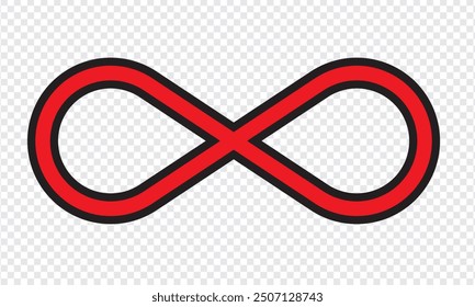 Infinity  symbol icon. vector illustration.