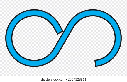 Infinity  symbol icon. vector illustration.