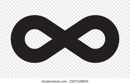 Infinity  symbol icon. vector illustration.