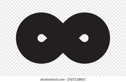 Infinity  symbol icon. vector illustration.