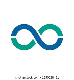 Infinity Symbol Icons logo Template for technology business health company with modern high end look