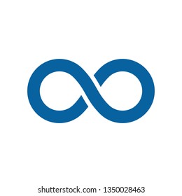 Infinity Symbol Icons logo Template for technology business health company with modern high end look