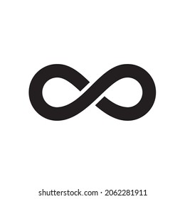 Infinity symbol icons vector illustration. Unlimited, limitless symbol, sign. Infinity icon.