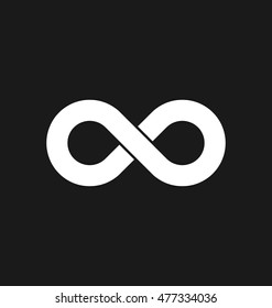 Infinity Symbol Icons Vector Illustration. Unlimited, Limitless Symbol, Sign.