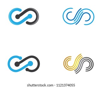 Infinity symbol illustration design
