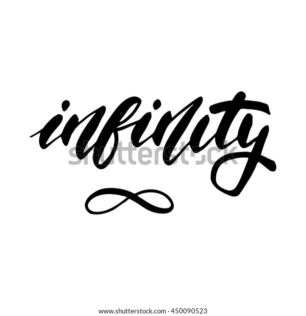 Infinity Symbol 56x28 Vinyl Wall Lettering Words Quotes Decals
