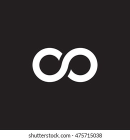 infinity symbol. lemniscate icon vector, solid logo illustration, pictogram isolated on black