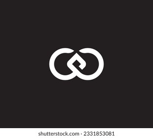 Infinity symbol limitless logo template