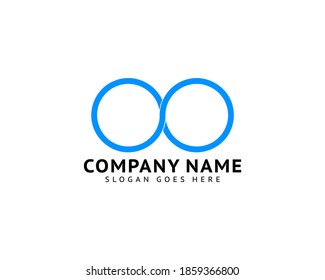 Infinity Symbol Logo Design Vector Illustration