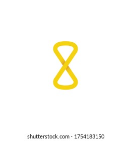 Símbolo infinito logotipo, icono de eternidad