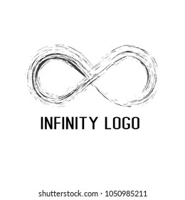 infinity symbol logo.for start up company