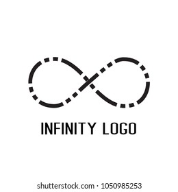 infinity symbol logo.for start up company