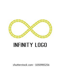 infinity symbol logo.for start up company