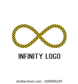 infinity symbol logo.for start up company