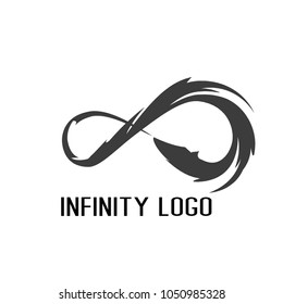 infinity symbol logo.for start up company