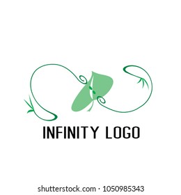 infinity symbol logo.for start up company