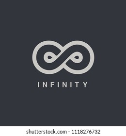 infinity symbol logotype