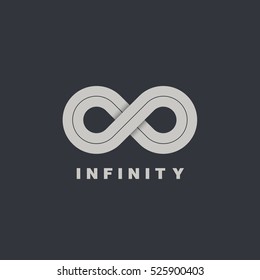 infinity symbol logotype