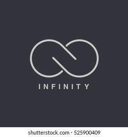 infinity symbol logotype