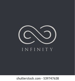 infinity symbol logotype