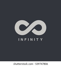 infinity symbol logotype