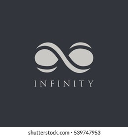 infinity symbol logotype