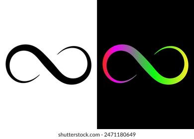 Infinity Symbol, infinity loop or icon, infinity logo infinity sign symbol.