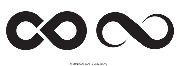 Infinity Symbol, infinity loop or icon, infinity logo infinity sign symbol.